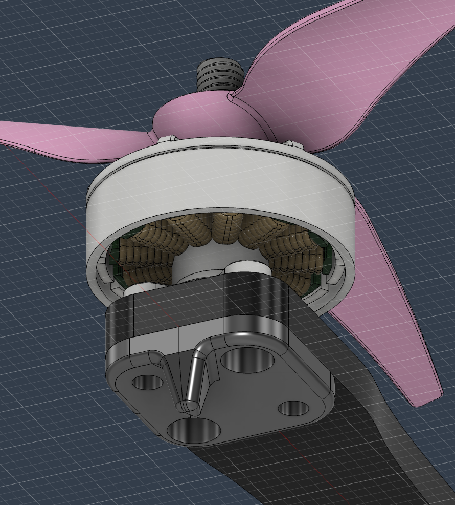 CAD of the legs