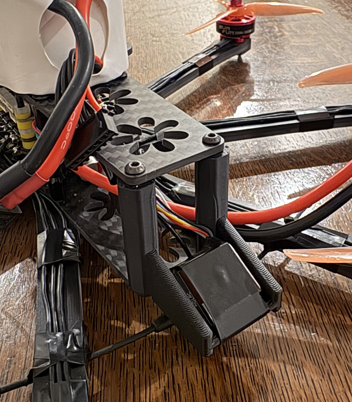 GPS and receiver mount